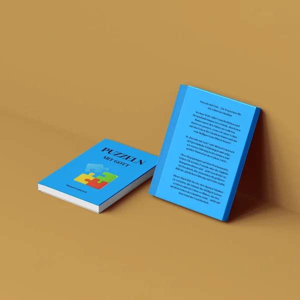 Das Buch Puzzeln mit Gott gibt es direkt im Onlineshop der Stiftung Umherz.