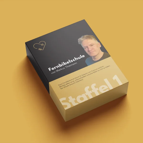 Softwareverpackung der Fernbibelschule von Markus Thielmann.