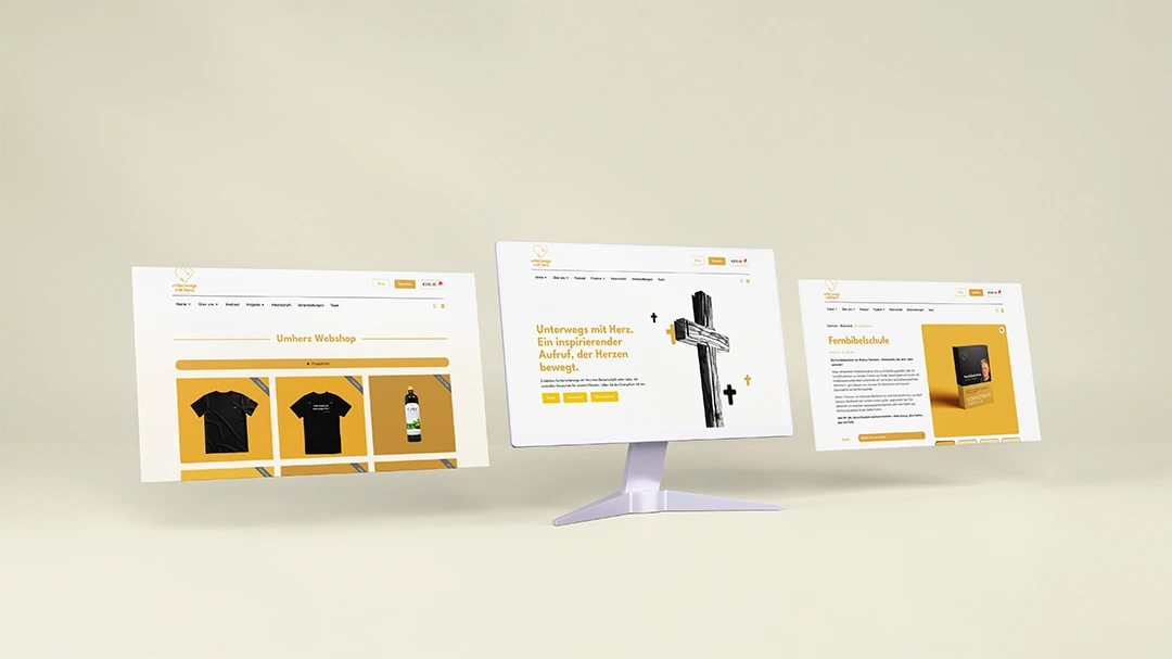 Die neue Webseite der Stiftung Unterwegs mit Herz.