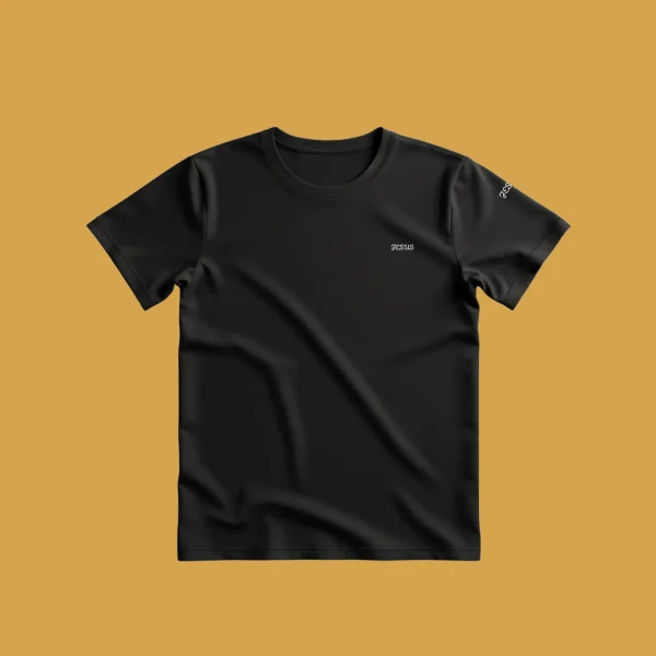 T-Shirt mit Bibelvers-Aufdruck, erhältlich im Umherz-Webshop.